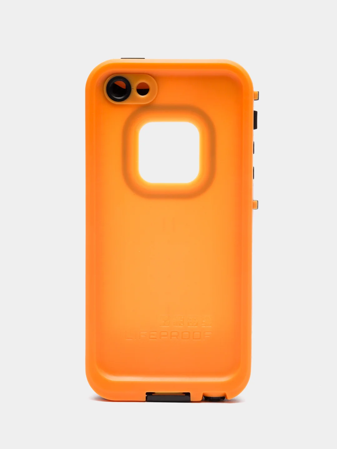 Оранжевый пластиковый чехол для iPhone 5 / 5S / SE