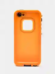 Оранжевый пластиковый чехол для iPhone 5 / 5S / SE