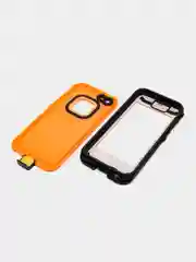Оранжевый пластиковый чехол для iPhone 5 / 5S / SE