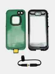Зеленый пластиковый чехол для iPhone 5 / 5S / SE