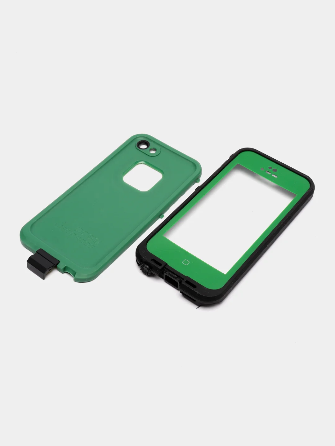 Зеленый пластиковый чехол для iPhone 5 / 5S / SE