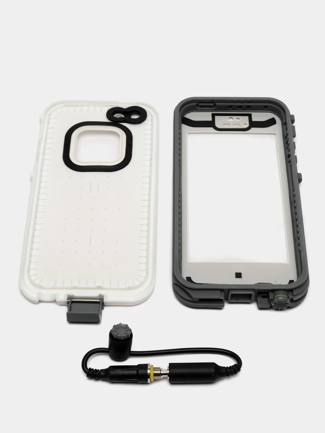 Серый меланж пластиковый чехол для iPhone 5 / 5S / SE