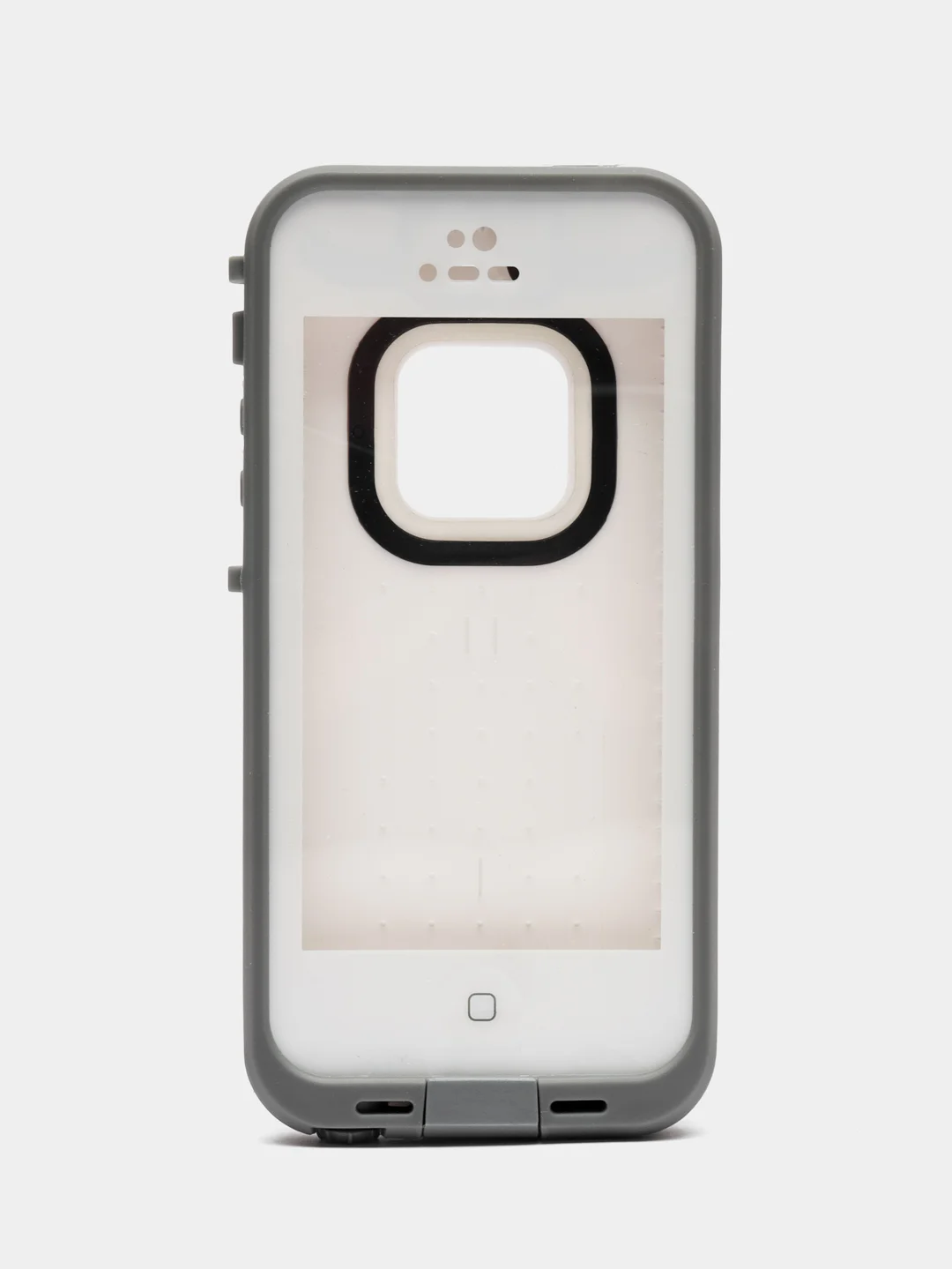 Серый меланж пластиковый чехол для iPhone 5 / 5S / SE