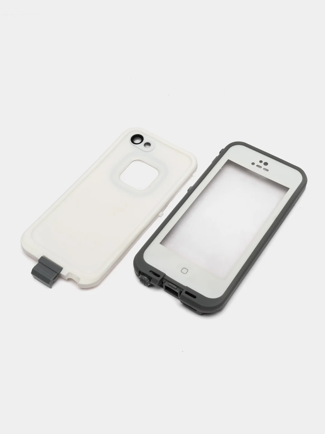 Серый меланж пластиковый чехол для iPhone 5 / 5S / SE