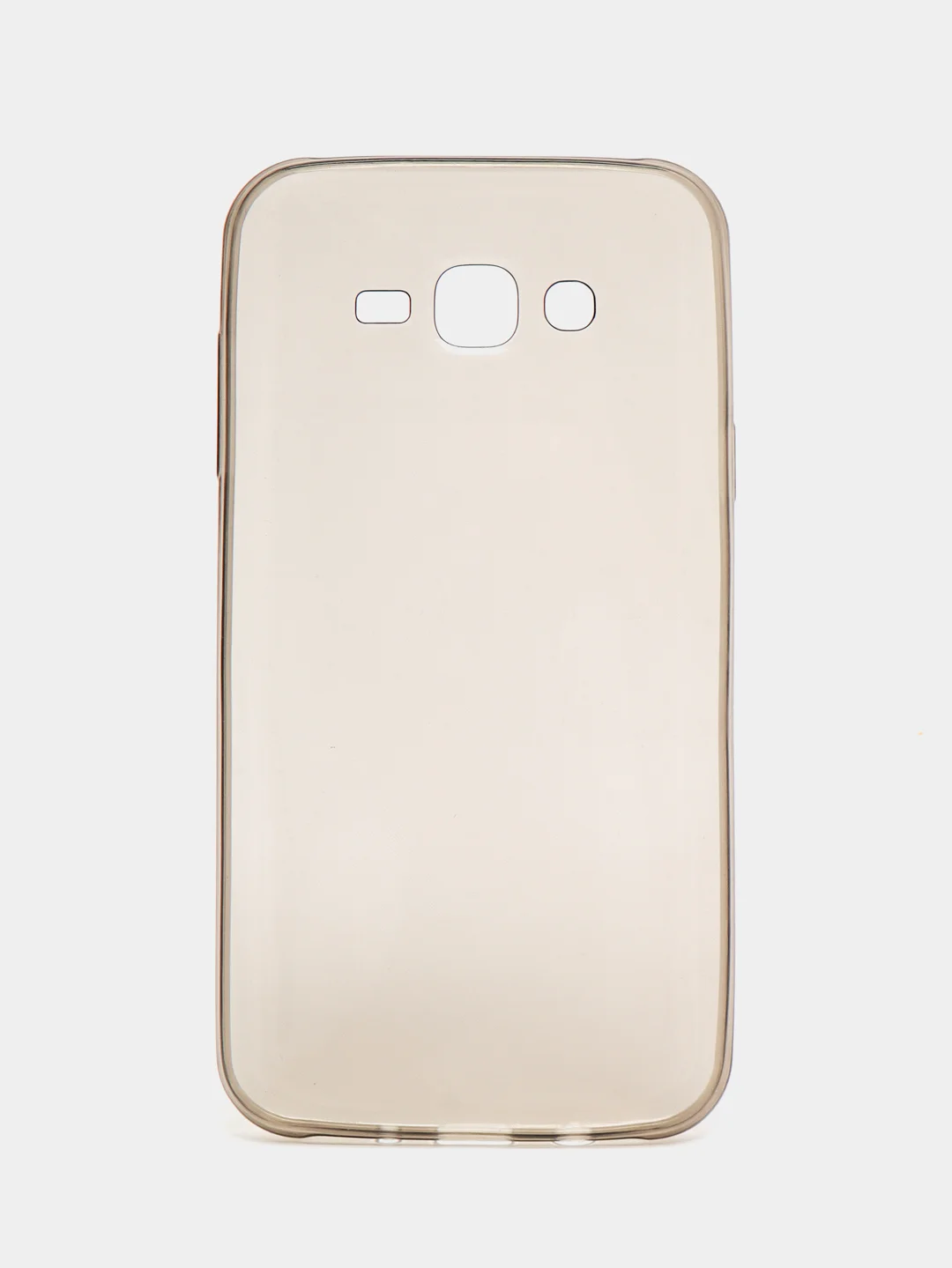 Черный силиконовый чехол на Samsung Galaxy J7