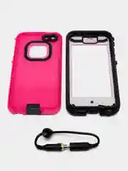 Розовый пластиковый чехол для iPhone 5 / 5S / SE