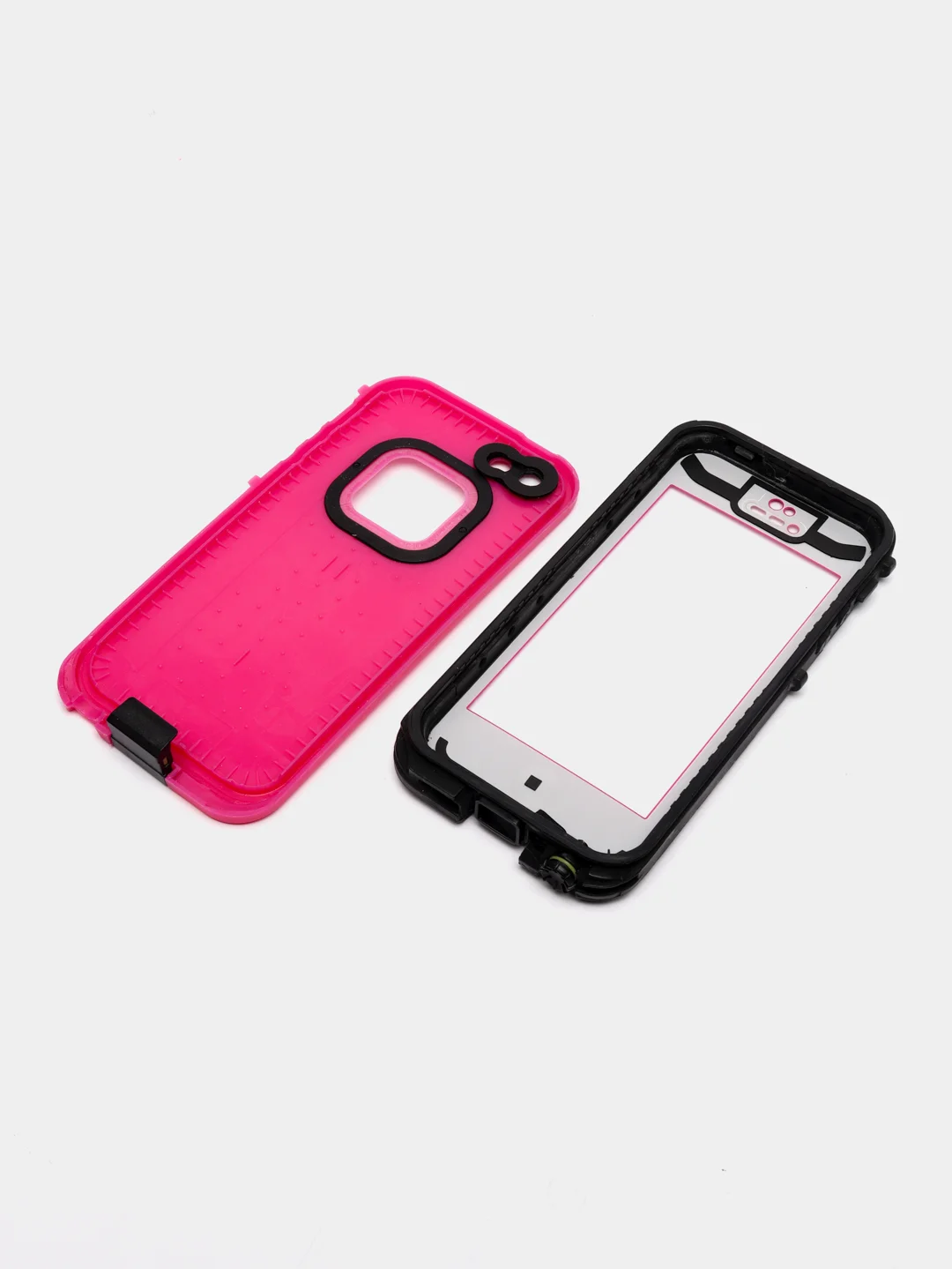 Розовый пластиковый чехол для iPhone 5 / 5S / SE