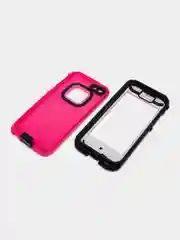 Розовый пластиковый чехол для iPhone 5 / 5S / SE