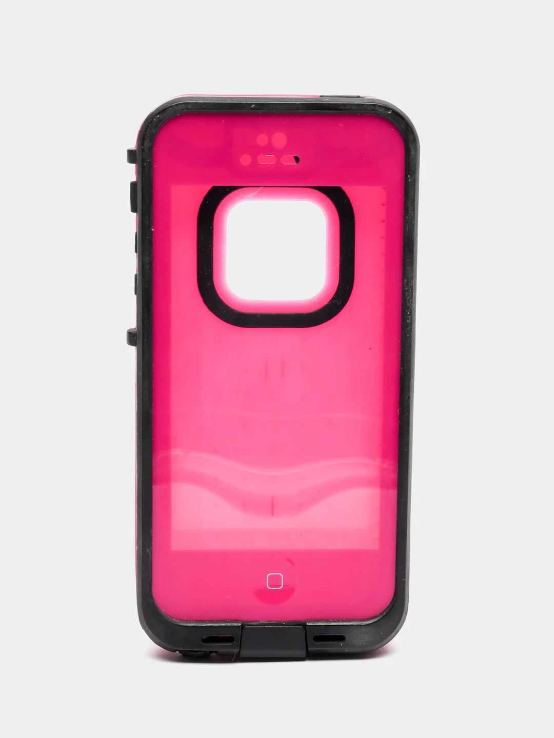 Розовый пластиковый чехол для iPhone 5 / 5S / SE