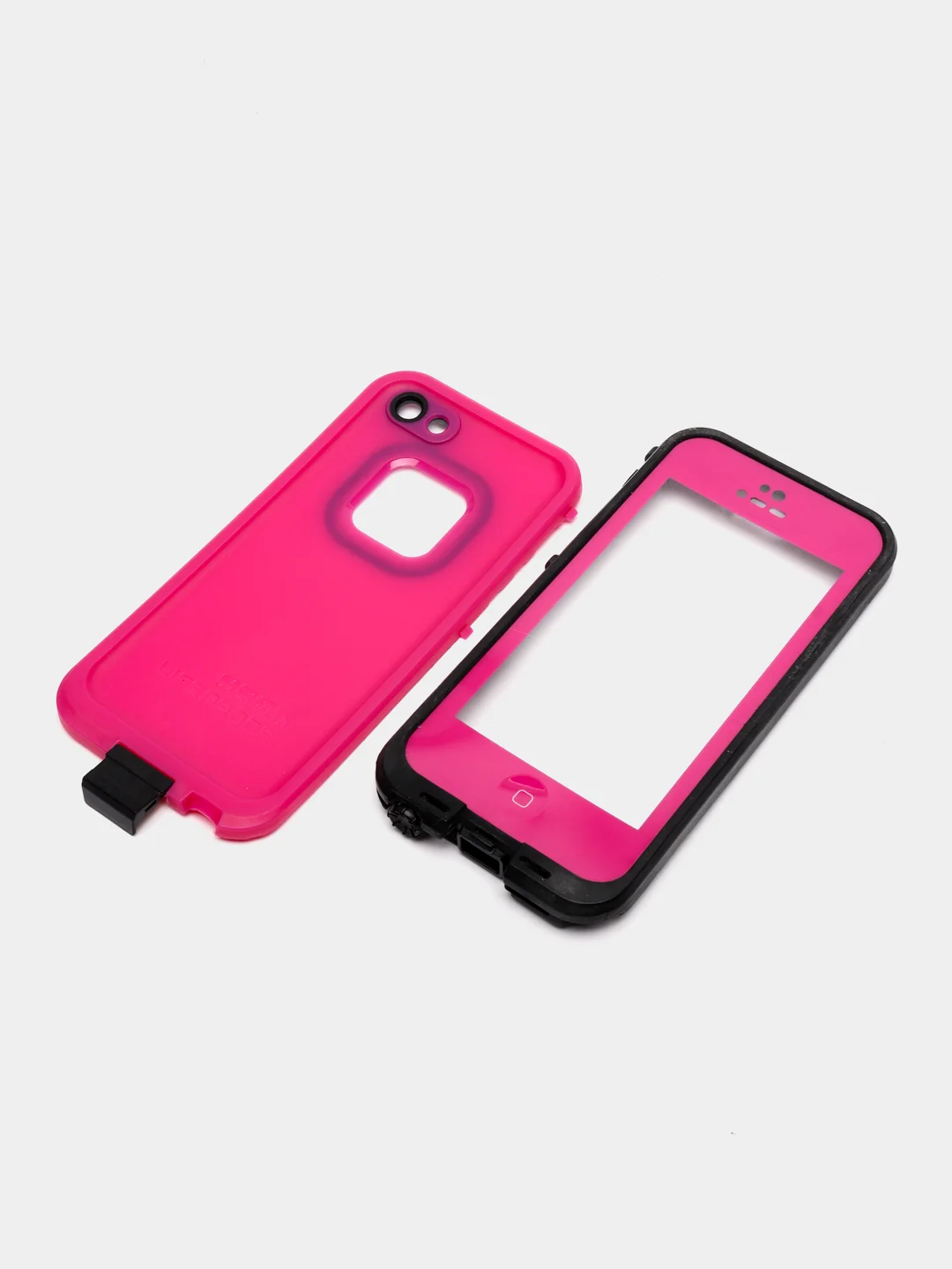 Розовый пластиковый чехол для iPhone 5 / 5S / SE