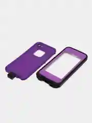 Фиолетовый пластиковый чехол для iPhone 5 / 5S / SE