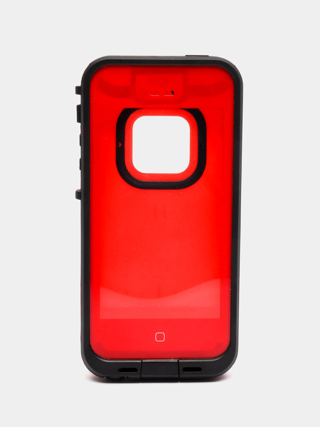 Красный пластиковый чехол для iPhone 5 / 5S / SE