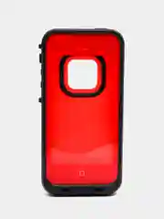 Красный пластиковый чехол для iPhone 5 / 5S / SE