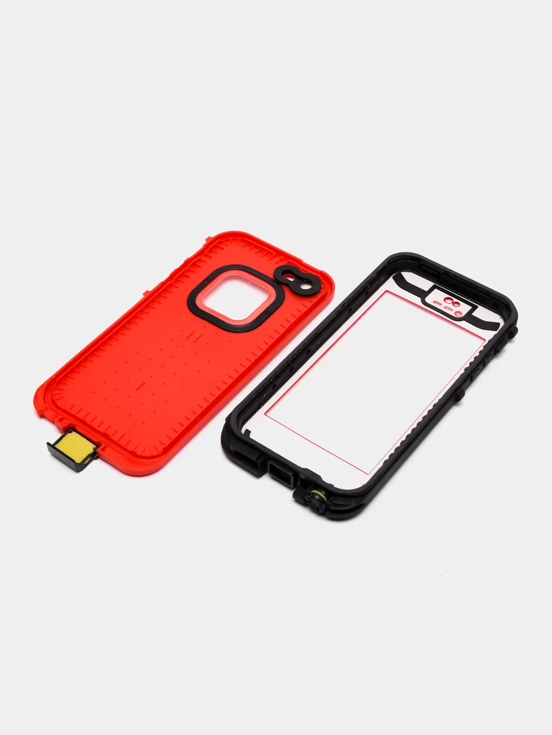 Красный пластиковый чехол для iPhone 5 / 5S / SE