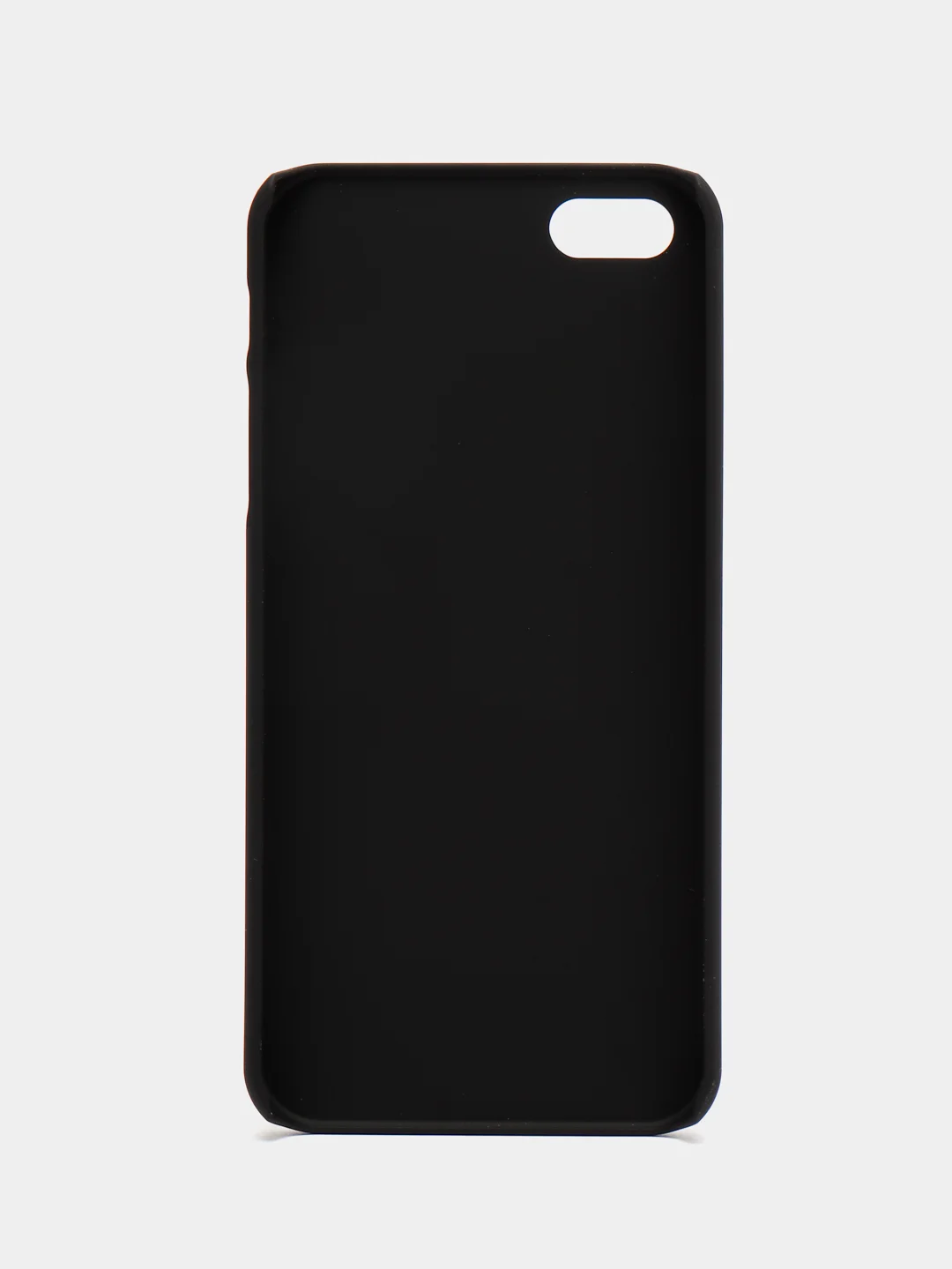 Оранжевый пластиковый чехол для iPhone 5/5s/SE с кожаной вставкой