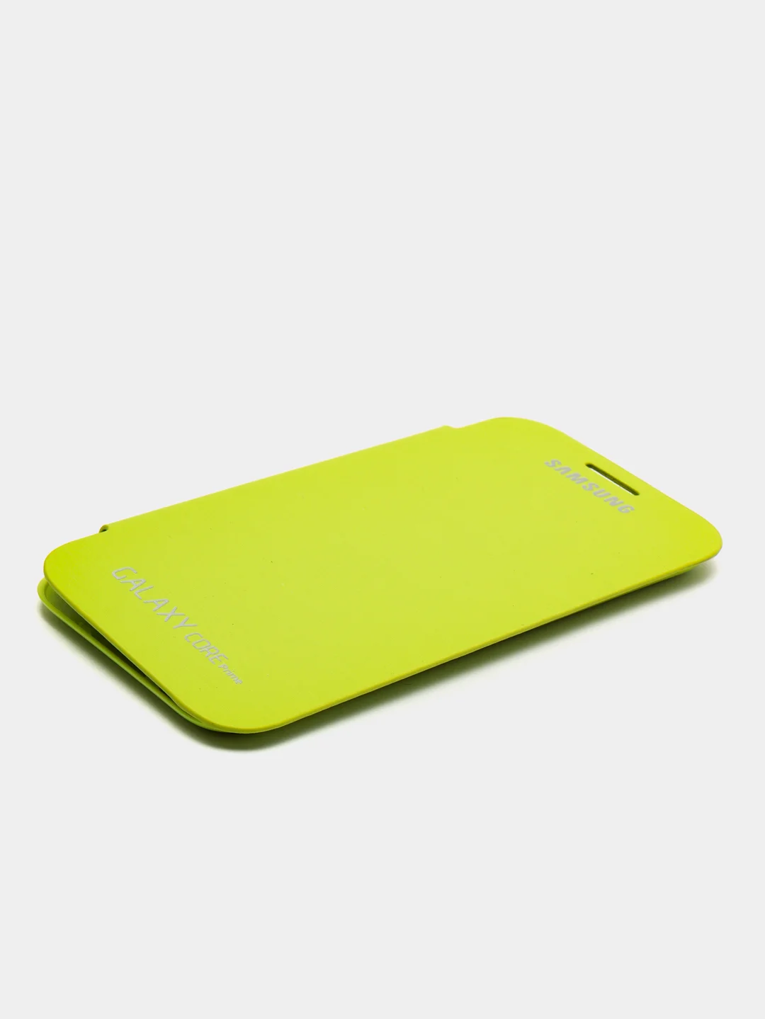 Голубой чехол-книжка на Samsung Galaxy Core Prime