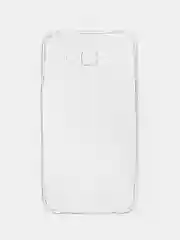Белый силиконовый чехол на Samsung Galaxy J7