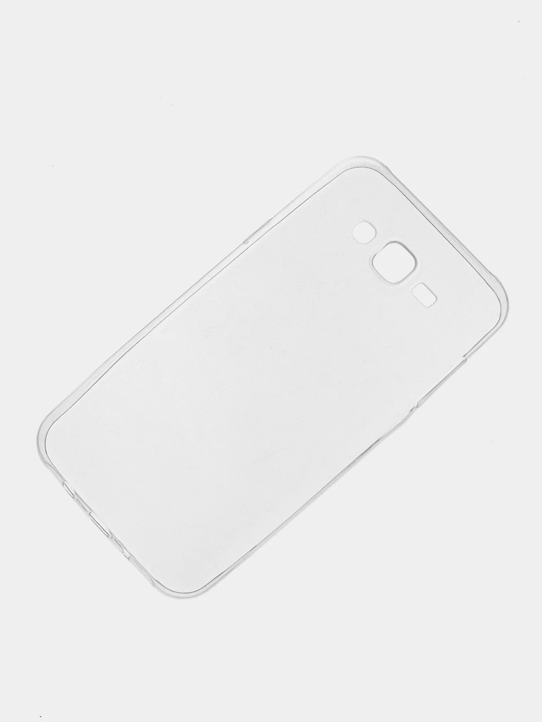 Белый силиконовый чехол на Samsung Galaxy J7