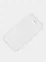 Белый силиконовый чехол на Samsung Galaxy J7