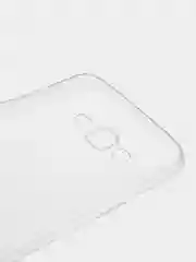 Белый силиконовый чехол на Samsung Galaxy J7