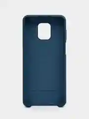 Синий силиконовый чехол Silicone Case для Redmi Note 9S/Note 9 Pro
