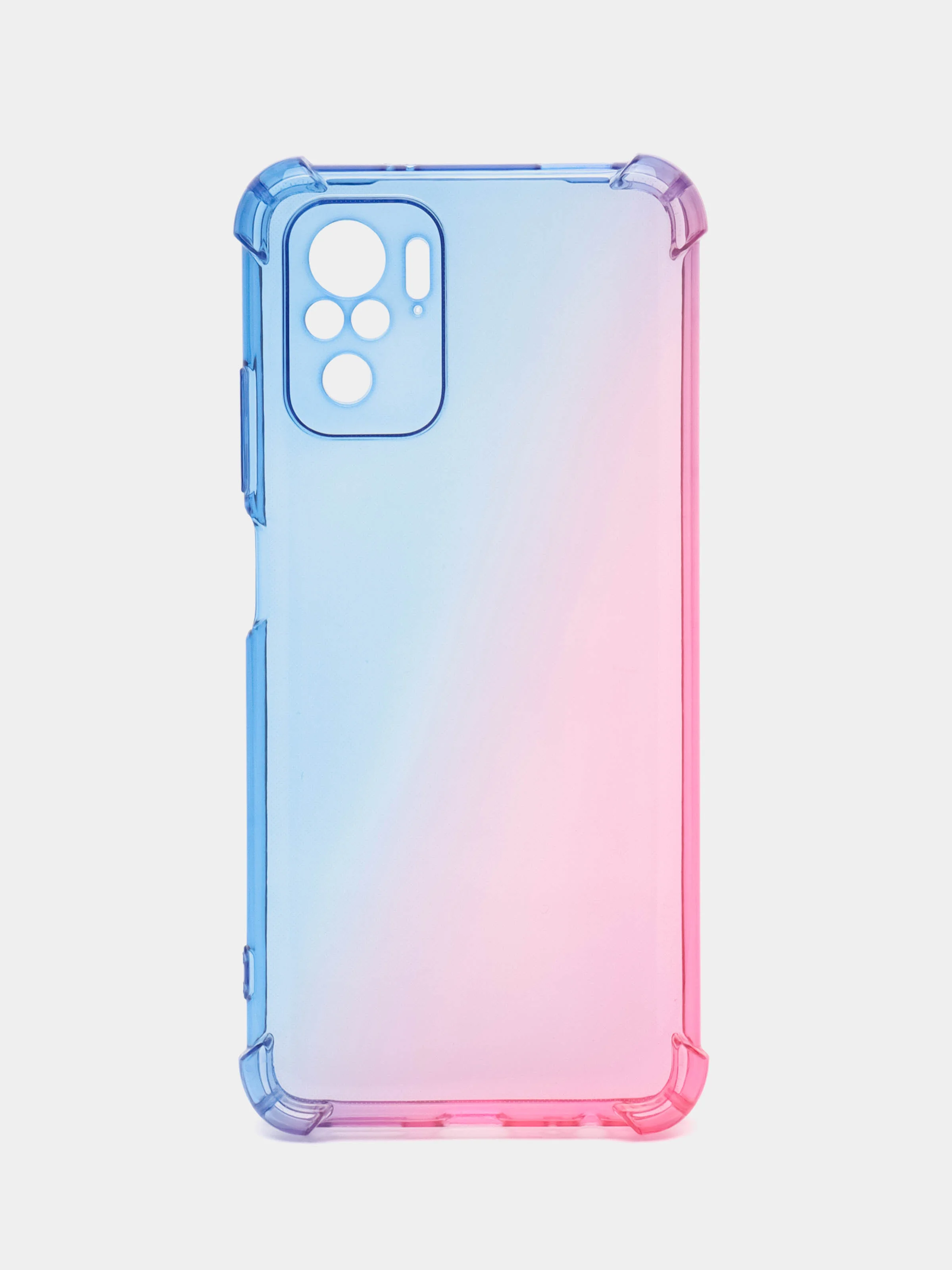 Голубой чехол градиентный Xiaomi Redmi Note 8/8T/9/9T/9A/7/7A/8A/10/11/9C/10C Pro/K40