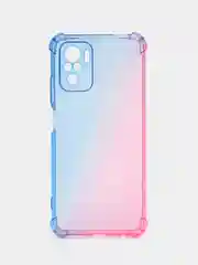 Голубой чехол градиентный Xiaomi Redmi Note 8/8T/9/9T/9A/7/7A/8A/10/11/9C/10C Pro/K40