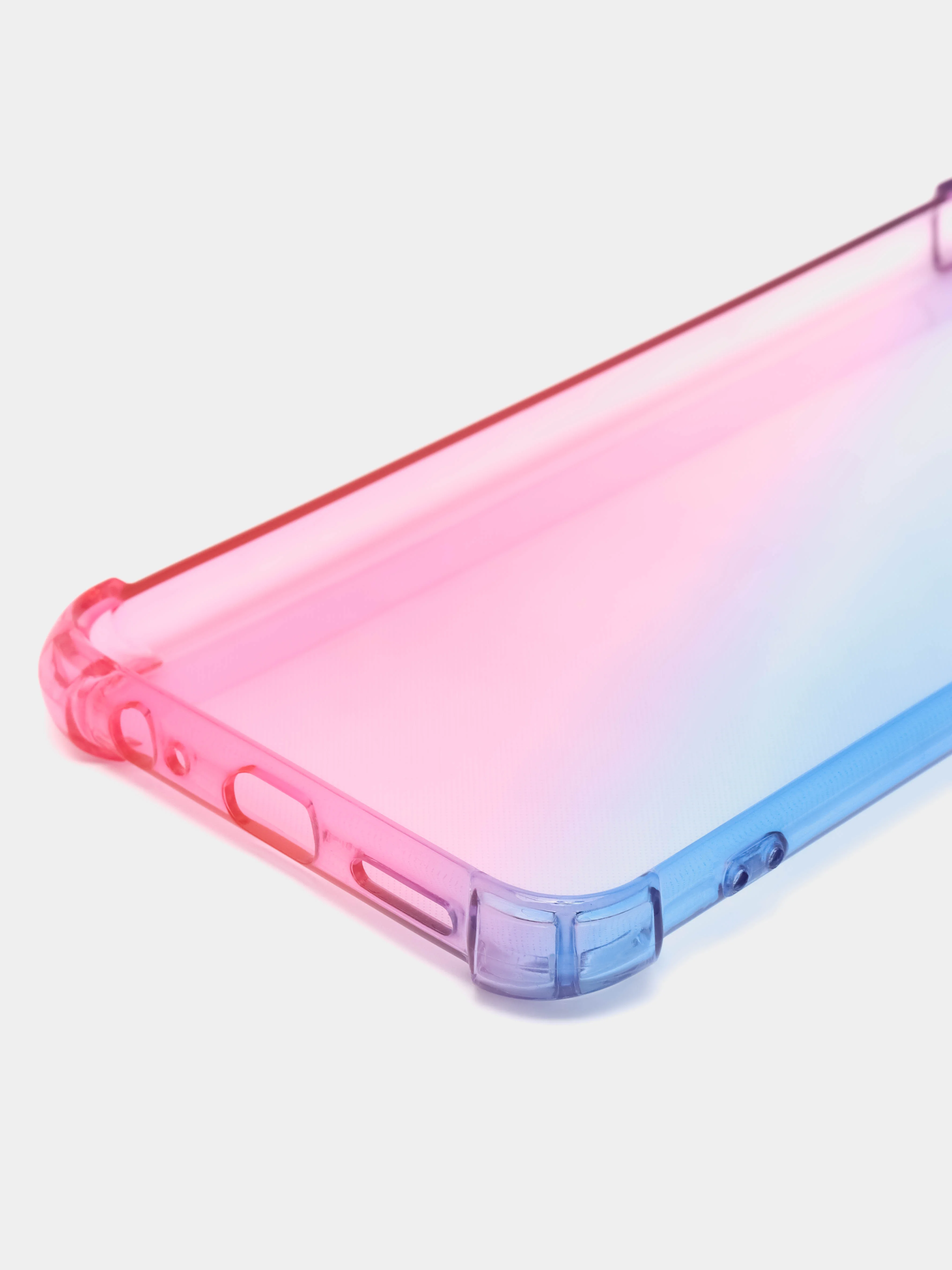 Голубой чехол градиентный Xiaomi Redmi Note 8/8T/9/9T/9A/7/7A/8A/10/11/9C/10C Pro/K40
