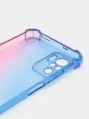Голубой чехол градиентный Xiaomi Redmi Note 8/8T/9/9T/9A/7/7A/8A/10/11/9C/10C Pro/K40