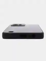 Черный чехол для Realme C31 (Реалми С31), пластиковый, глянцевый, под стекло