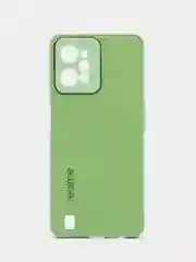 Салатовый чехол для Realme C31 (Реалми С31), пластиковый, глянцевый, под стекло