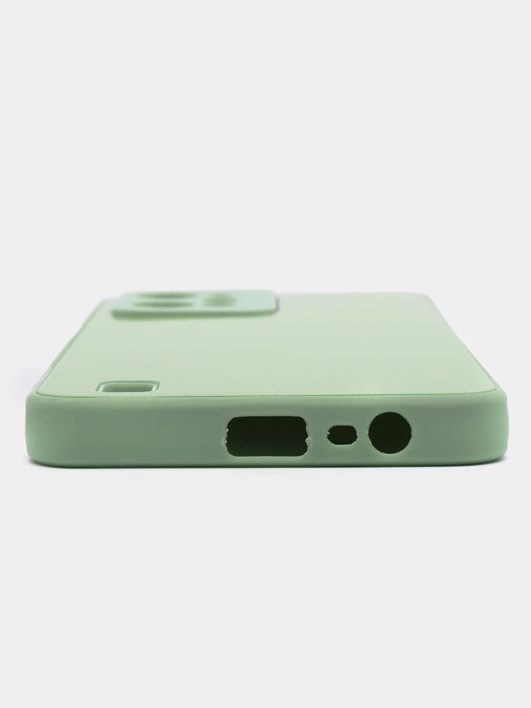 Салатовый чехол для Realme C31 (Реалми С31), пластиковый, глянцевый, под стекло