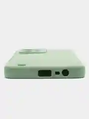 Салатовый чехол для Realme C31 (Реалми С31), пластиковый, глянцевый, под стекло