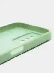 Салатовый чехол для Realme C31 (Реалми С31), пластиковый, глянцевый, под стекло