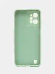 Салатовый чехол для Realme C31 (Реалми С31), пластиковый, глянцевый, под стекло