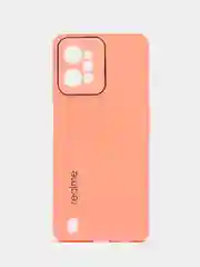 Конфетный чехол для Realme C31 (Реалми С31), пластиковый, глянцевый, под стекло