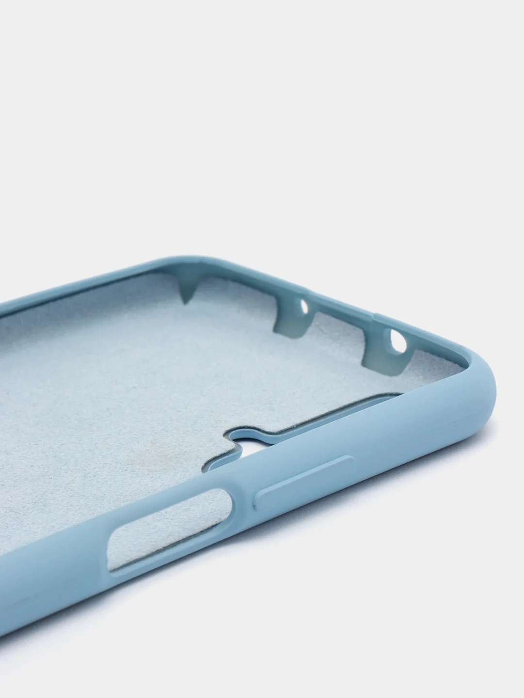 Голубой силиконовый чехол Silicone Case для Honor 20