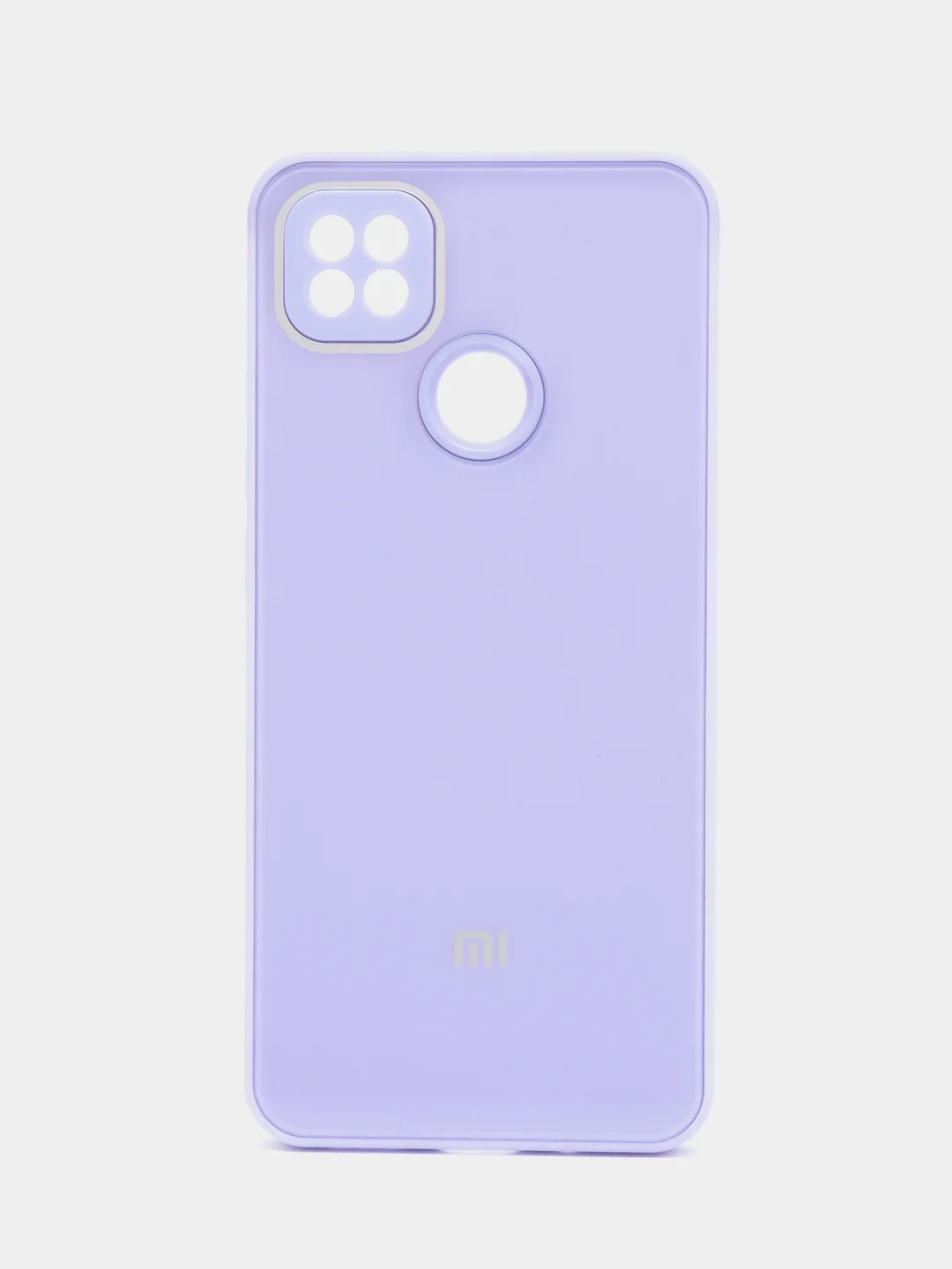 Сиреневый чехол Xiaomi Redmi 9C, Redmi 9C NFC, Redmi 10A, Сяоми Редми 9С, пластиковый под стекло