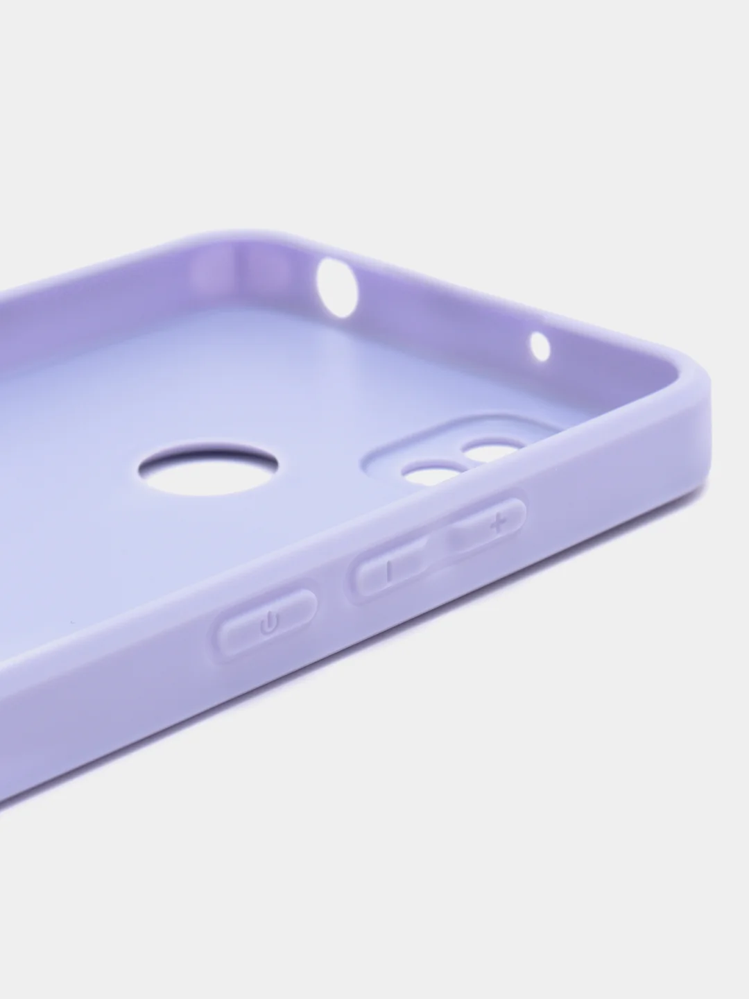 Сиреневый чехол Xiaomi Redmi 9C, Redmi 9C NFC, Redmi 10A, Сяоми Редми 9С, пластиковый под стекло