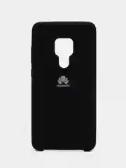 Черный чехол Silicone Case для Huawei Mate 20