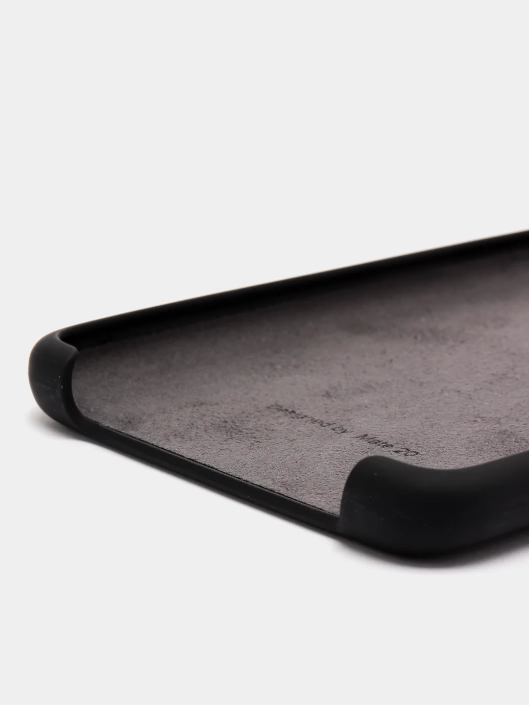 Черный чехол Silicone Case для Huawei Mate 20