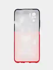 Красный чехол для Xiaomi Redmi Note 10/Note 10S с рисунком