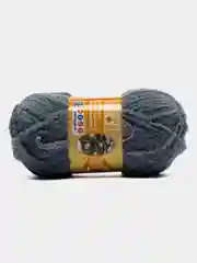 Серый меланж пряжа плюшевая Alize Softy, микрополиэстер, 50 г, 115 м