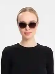 Серый меланж женские солнцезащитные очки