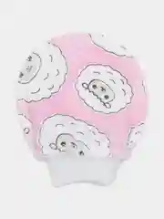 Розовый царапки для ребенка, из футера
