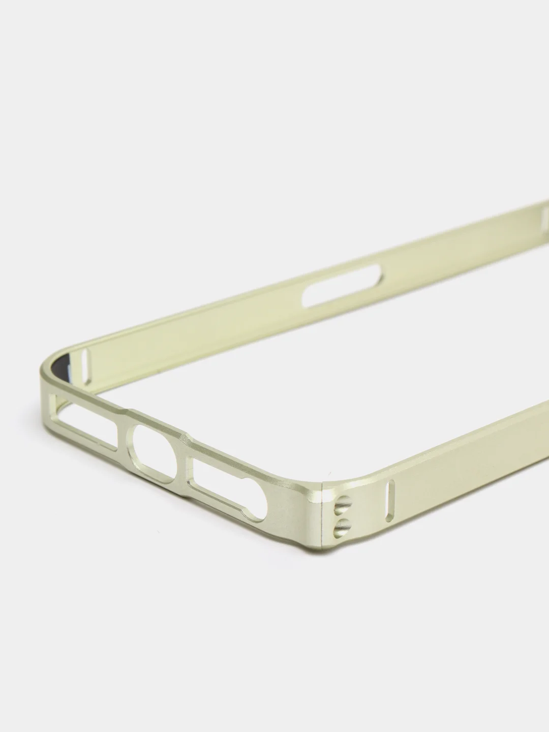 Мятный бампер алюминевый для iPhone 5, 5S, SE