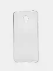 Серый прозрачно-серый силиконовый чехол на Meizu M3 Note/MX 6