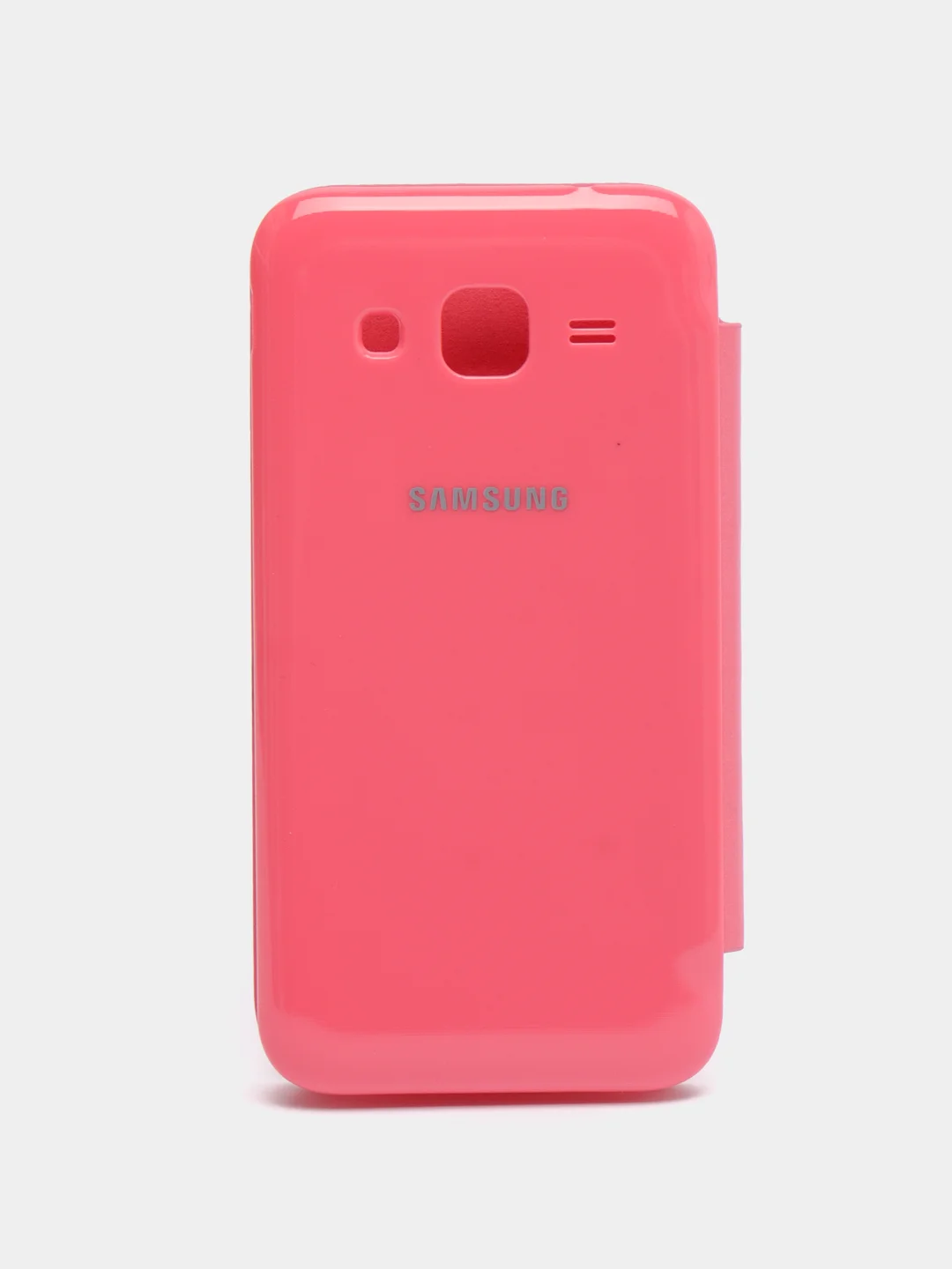 Розовый чехол-книжка для Samsung Galaxy Core Prime, кожаный