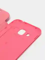Розовый чехол-книжка для Samsung Galaxy Core Prime, кожаный