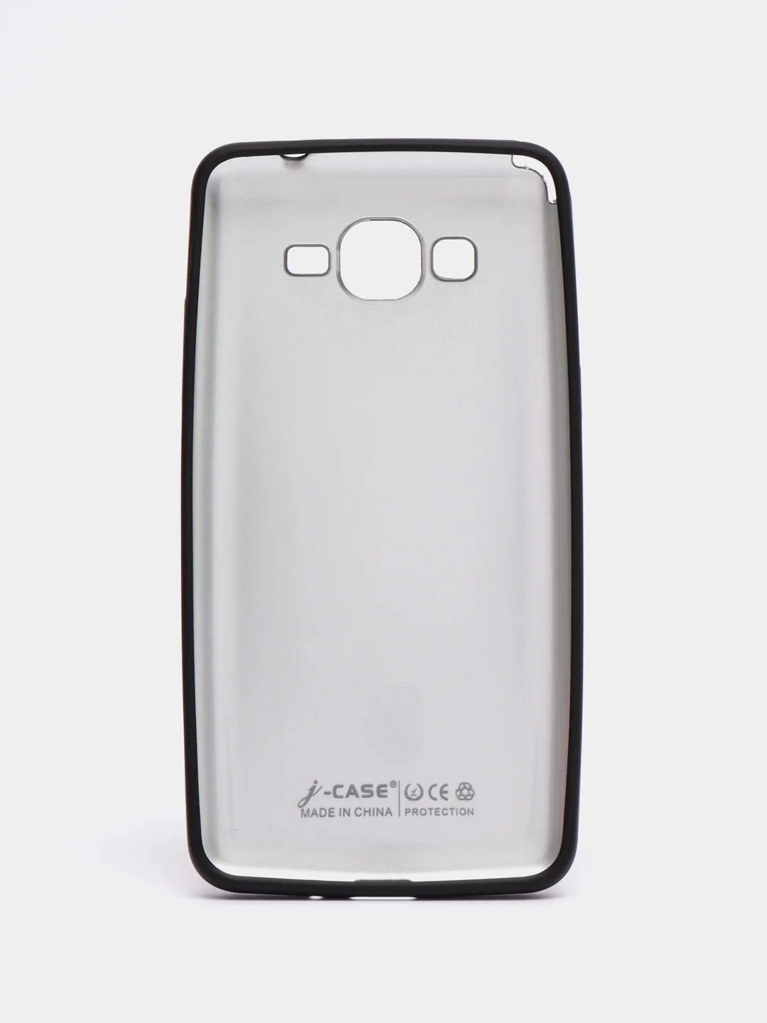 Черный силиконовый чехол на Samsung Galaxy J5, 2015
